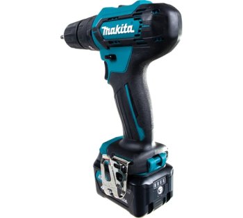 Дрель-шуруповерт аккумуляторная Makita HP333DWME Li-lon 12В 2x4Ач 30Нм