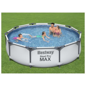 Бассейн каркасный Bestway Steel Pro Max 305х305х76 см 4 678 л
