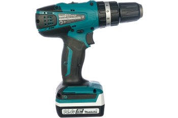 Дрель-шуруповерт аккумуляторная Makita НР347DWE Li-lon 14,4В 2x1,5Ач 30Нм