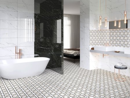 Керамогранит Orleans,  цвет белый