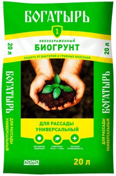 Грунт универсальный Богатырь 20 л