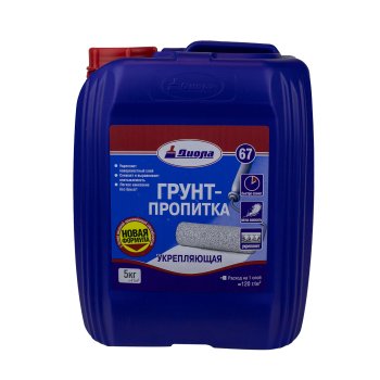 Грунтовка укрепляющая Д-67 Завод Диола 5 кг