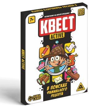 Игра настольная Квест в поисках фамильного рецепта