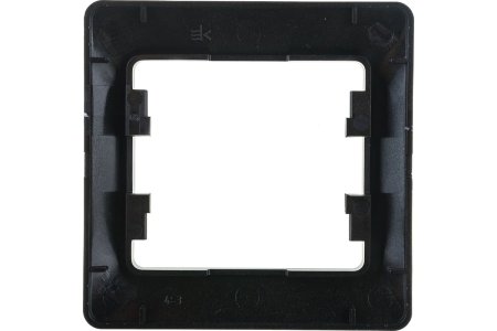 Рамка Schneider Electric Glossa 1 пост, цвет графит