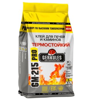 Клей для печей и каминов GM-215 Геркулес 5кг