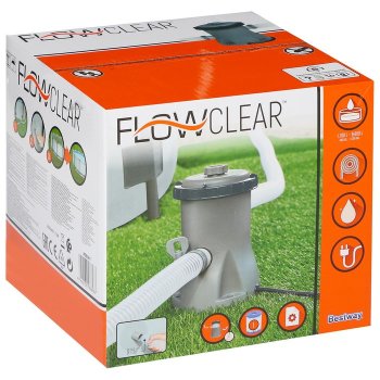 Насос для бассейнов Bestway Flowclear 21 см 1 249 л/ч - л