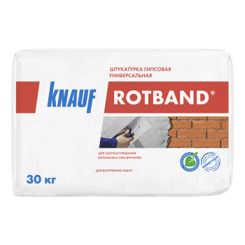 Штукатурка Ротбанд Knauf 30 кг