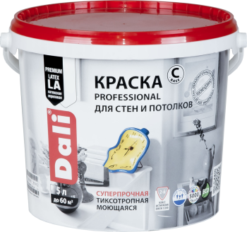 Краска водно-дисперсионная Dali Professional 3 основа для колеровки основа С 5 л
