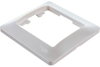 Рамка Schneider Electric Glossa 1 пост, цвет перламутр