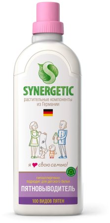 Пятновыводитель для белья гипоаллергенный 1000 мл Synergetic