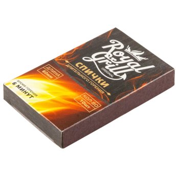 Спички длительного горения ROYALGRILL Original 60 10 шт.