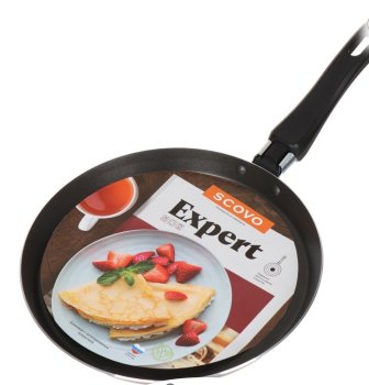 Блинница SCOVO Эксперт 22 см алюминий