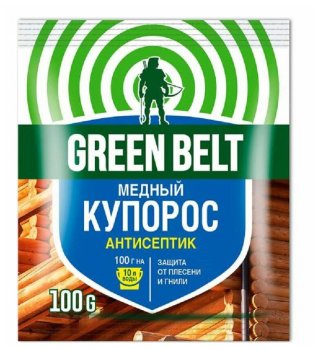 Фунгициды Green Belt Медный купорос 100 г