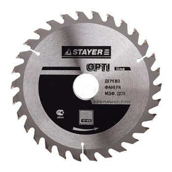Диск пильный Stayer OPTI-Line 230х30 мм 36Т