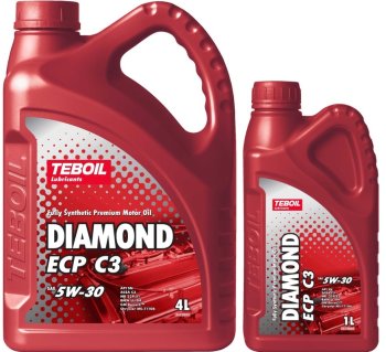Масло моторное TEBOIL DIAMOND ECP 5W30 4+1л SN