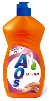 Жидкость для мытья посуды Aos Бальзам 450мл