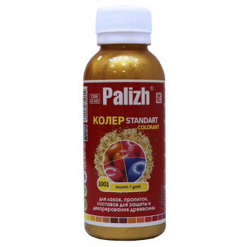 Колер-паста Palizh Standart 0,12кг золото