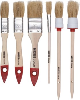 Набор кистей 6 шт Master Color универсальные