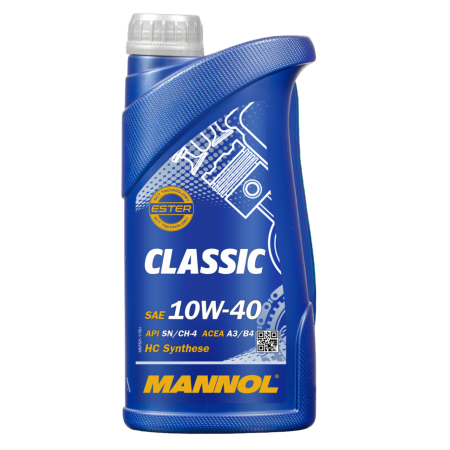 Масло моторное Mannol Classic 10W40 1л SN/CH-4