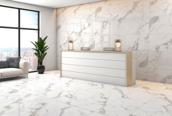 Керамогранит Calacatta Imperial GT,  цвет белый