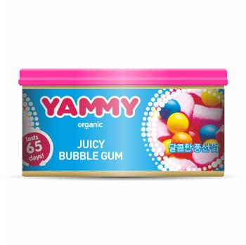 Ароматизатор Yammy Bubble gum сладости на приборную панель