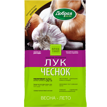 Удобрение Добрая сила Лук Чеснок 900 г