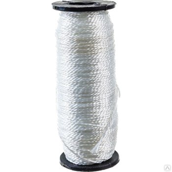 Шнур крученый 1,5 мм 100 м белый