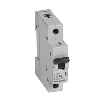 Автоматический выключатель Legrand Rx3 1P 40А хар-ка C 4,5кА