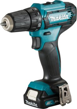 Дрель-шуруповерт аккумуляторная Makita HP333DWME Li-lon 12В 2x4Ач 30Нм