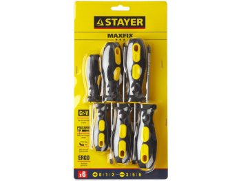 Набор отверток Stayer Набор 6 шт 100 мм 6 шт