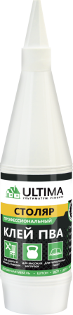 Клей ПВА Ultima Столяр белый 0,25 кг