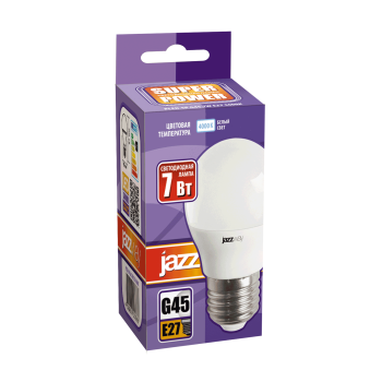 Лампа светодиодная Jazzway E27 7Вт 4000К нейтральный белый свет
