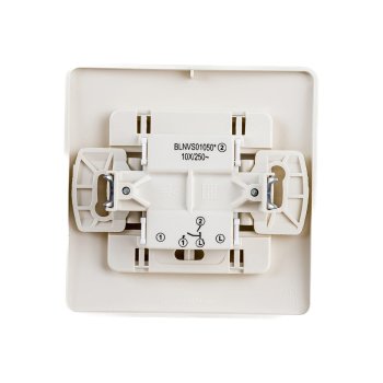 Выключатель встраиваемый Schneider Electric Blanca 2 кл. бежeвый без подсветки