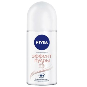 Дезодорант Nivea Эффект пудры ролик,  50 мл для женщин