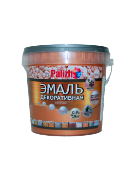 Эмаль акриловая декоративная Palizh бронза 0,9 кг