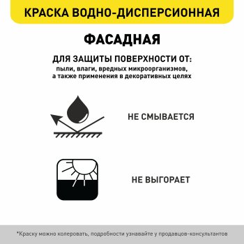 Краска водно-дисперсионная Dali резиновая фасадная серая 12 кг
