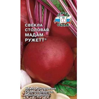 Семена свёклы Мадам Ружетт Седек
