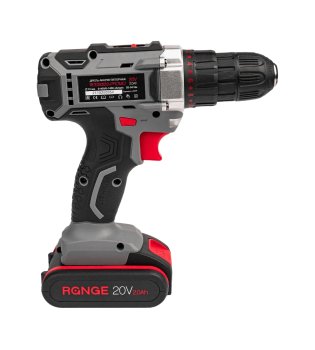 Дрель-шуруповерт аккумуляторная RANGE RCD20/2.0-PROMO Li-lon 20В 2x2Ач 34Нм