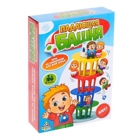 Игра настольная Падающая башня