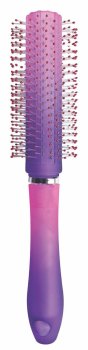 Расчёска для волос брашинг BEAUTY STYLE пластик розовый Неон