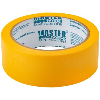 Лента малярная Master Color 36 мм х 25м золотой