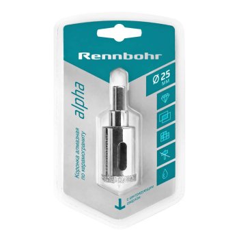 Коронка RENNBOHR Alpha 25 мм по керамике