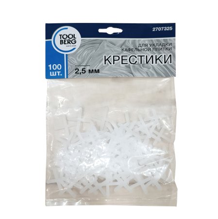 Крестики 2,5мм T4P 100шт
