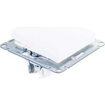 Переключатель встраиваемый Schneider Electric AtlasDesign Aqua IP44 1 кл. белый без подсветки