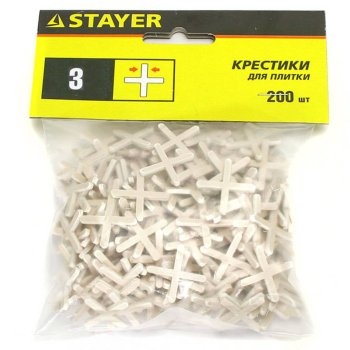 Крестики 3мм Stayer 150шт