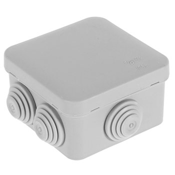 Коробка распределительная накладная Schneider Electric 100х100х50мм IP55 серая