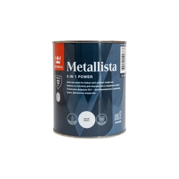 Краска Tikkurila Metallista по ржавчине основа А 0,8 л глянцевая