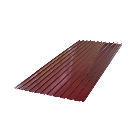 Профнастил С10 красное вино RAL3005 2000х1150х0,40 мм