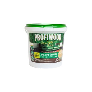 Лак Эмпилс PROFIWOOD паркетный бесцветный 0,9 л глянцевый