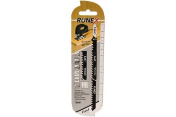 Пилка для лобзика Runex T344D 120 мм по дереву 2 шт.